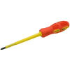 TRACON SD6125S Csavarhúzó, csillagfejű, 1000V-ra szigetelt,sárga-piros nyél AC 1000V, 6x125mm