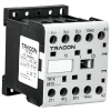 TRACON Segédkontaktor 660V, 50Hz, 9A, 4kW, 230V AC, 4×NO