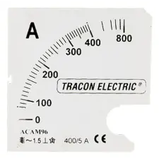 TRACON Skálalap ACAM48-5 alapműszerhez mérőműszer