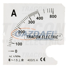 TRACON Skálalap DCVM-96B alapműszerhez mérőműszer