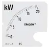 TRACON Skálalap W96-400V/4 műszerhez 0 - 160 kW