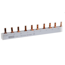 TRACON Soroló sín - csapos kivitelű max.63A, 230/400VAC, 3P, 56modul villanyszerelés