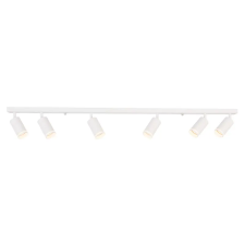 TRACON SPGU10LMA6W Mennyezeti állítható spot lámpatest, fehér 100-240VAC, 50Hz, 6xGU10, max.6x35W világítás