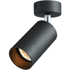 TRACON SPGU10MA1B Mennyezeti állítható spot lámpatest, fekete 100-240VAC, 50Hz, 1xGU10, max.35W világítás