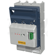 TRACON Szakaszolókapcsoló-biztosító,szerelőlapra, lapos csatlakozó500VAC, 630A, 3P, NH3, M8 villanyszerelés