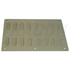 TRACON Szellőzőrács fém elosztószekrényhezL×W=200x115mm, IP43 villanyszerelés