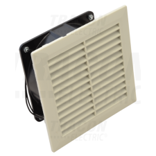 TRACON Szellőztető ventilátor szűrőbetéttel150×150mm, 150/170m3/h, 230V 50-60Hz, IP54 villanyszerelés