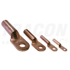 TRACON Szigeteletlen hosszított réz szemes csősaru95mm2, M12, (d1=14mm, d2=12,5mm) villanyszerelés