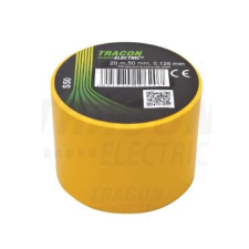 TRACON Szigetelőszalag, sárga 20m×50mm villanyszerelés