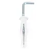 TRACON T6K Peremes tipli + kampó szerelvény, acél, szürke 6×30mm, PA6.6