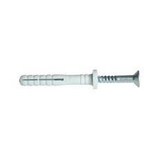 TRACON TB845 Beüthető tipli+csavar, szürke M8×45mm, PA6.6 villanyszerelés
