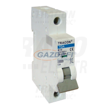 TRACON TDA-1C-25 Kismegszakító, 1 pólus, C karakterisztika 25A, C, 1P, 10kA villanyszerelés