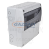 TRACON TDB333315 Üres ipari csatlakozódoboz szerelősínnel, ABS 16mod, H×W×D=330×330×155