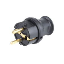 TRACON tics-012g 2p+f gumi csatlakozó dugó, védőérintkezővel kábel és adapter