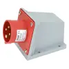 TRACON TICS-514 Felületre szerelhető ipari csatlakozó dugó 16A, 400V, 3P+E, 6h, IP44