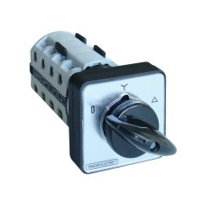 TRACON TKM-32/D Dahlander motorkapcsoló 400V, 50Hz, 32A, 11kW, 64×64mm, villanyszerelés