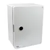 TRACON TME282113M Műanyag elosztószekrény maszkos 1×8mod, H×W×D=280×210×130mm, IP65, IK08, 1000V AC/DC