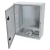 TRACON TME605022 Műanyag elosztószekrény H×W×D=600×500×220mm, IP65, IK10, 1000V AC/DC, RAL7035