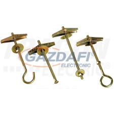 TRACON TMSZ Mennyezet csavar, szemes fejjel, anyával, alátéttel M4, L=93mm villanyszerelés