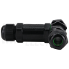 TRACON Tömítőszelencés kábeltoldó, T-elágazó0.5-4 mm2, IP68, PC+PA6.6, 3P, 450VAC, 24A