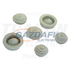 TRACON TQBY2-GB Gumi bevezető kötődobozhoz 23×28mm villanyszerelés