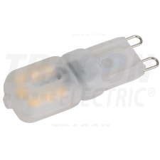 TRACON Tracon LED fényforrás műanyag házban, 230 VAC, 2,5 W,4000 K,G9,180 lm, 270° izzó