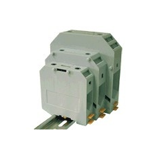 TRACON TSKA35 Fázisvezető ipari sorozatkapocs, csavaros, sínre, szürke 6-35mm2, 1000VAC, 150A villanyszerelés