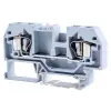 TRACON TSKC6 Fázisvezető ipari sorozatkapocs, rugós, sínre, szürke 800V 41A 0.2-6 mm2 2P