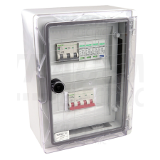 TRACON Túlfeszültség-védelmi doboz fotovoltaikus rendszerekhez 330×250×130mm,IP65 400V 16A villanyszerelés