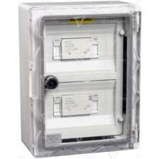 TRACON Túlfeszültség-védelmi doboz fotovoltaikus rendszerekhez  340x260x130mm, IP65, DC1+2, Un=1000VDC villanyszerelés