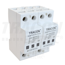 TRACON Túlfeszültségvédő készülék, 2.-es típus 40kA, 2P villanyszerelés