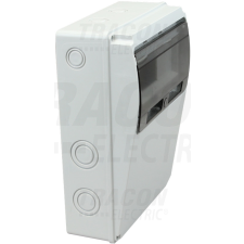 TRACON Üres ipari csatlakozódoboz szerelősínnel, ABS villanyszerelés