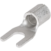 TRACON V10-4 Szigeteletlen villás saru, ónozott elektrolitréz 10mm2, M4, (d1=4,5mm, d2=4,3mm)