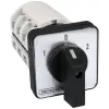 TRACON Választókapcsoló, 1-0-2 400V, 50Hz, 125A, 2×3P, 30kW, 88×88mm, 60°
