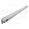 TRACON Védett LED ipari lámpatest 230 VAC, 18 W, 2700 lm, 4000 K, IP65, IK08, EEI=D