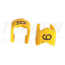 TRACON Vezetékjelölő (8 szám)vezetékre pattintható1,5-4mm2 villanyszerelés