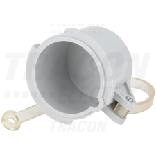 TRACON Vízálló takarósapka csatlakozódugóhozTICS-0232H..,TICS-0242H.. (32A,3P/4P) d=59mm, IP67 villanyszerelés