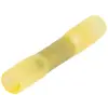 TRACON ZSTHS Zsugorodó szigetelésű toldóhüvely, elektrolitréz, sárga 4mm2, (L=42mm, d1=3,6mm), PO