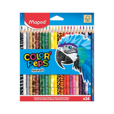 Traders d.o.o. Maped színes ceruza 24db állatmintás, Animals színes ceruza