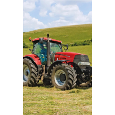 Traktor Red kéztörlő, arctörlő, törölköző 30x50cm lakástextília
