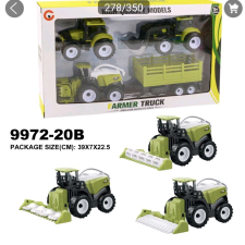 Traktor szett 3 db-os elektronikus játék