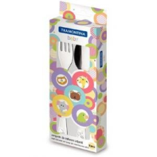  Tramontina Gyerek evõeszköz készlet rozsdamentes acél 2 részes 551050031 konyhai eszköz