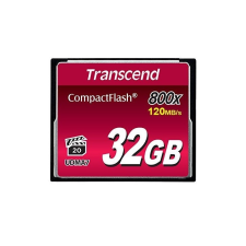 Transcend 32GB Compact Flash memóriakártya Transcend 800x (TS32GCF800) memóriakártya