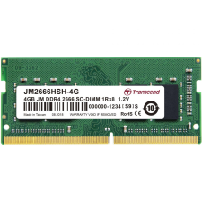 Transcend 4GB DDR4 2666MHz SODIMM JetRam (JM2666HSH-4G) memória (ram)