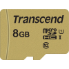 Transcend 8GB microSDHC Transcend 500S U1 CL10 + adapter (TS8GUSD500S) (TS8GUSD500S)