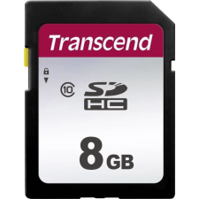 Transcend 8GB TS8GSDC300S SDHC UHS-I CL10 Memóriakártya memóriakártya