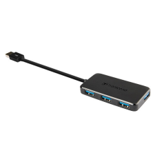 Transcend HUB2K USB3.0 4-Port Black hub és switch