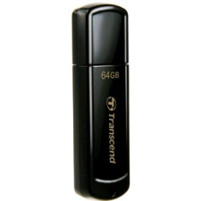Transcend Pen Drive 64GB Transcend JetFlash 350 (TS64GJF350) USB 2.0 fekete (TS64GJF350) pendrive