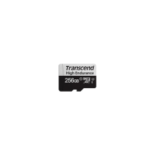 Transcend SD microSD Card 256GB Transcend SDXC USD350V w/adapter (TS256GUSD350V) memóriakártya