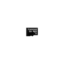 Transcend SD microSD Card   2GB Transcend w/adapter retail (TS2GUSD) memóriakártya